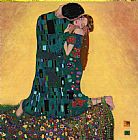 Gustav Klimt Kiss II
